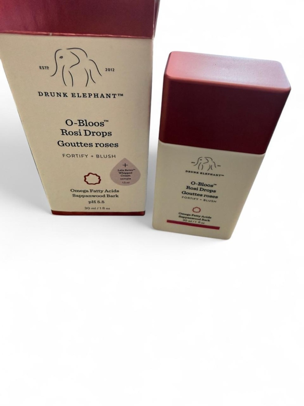 Drunk Elephant O-Bloos Rosi Drops - NIB